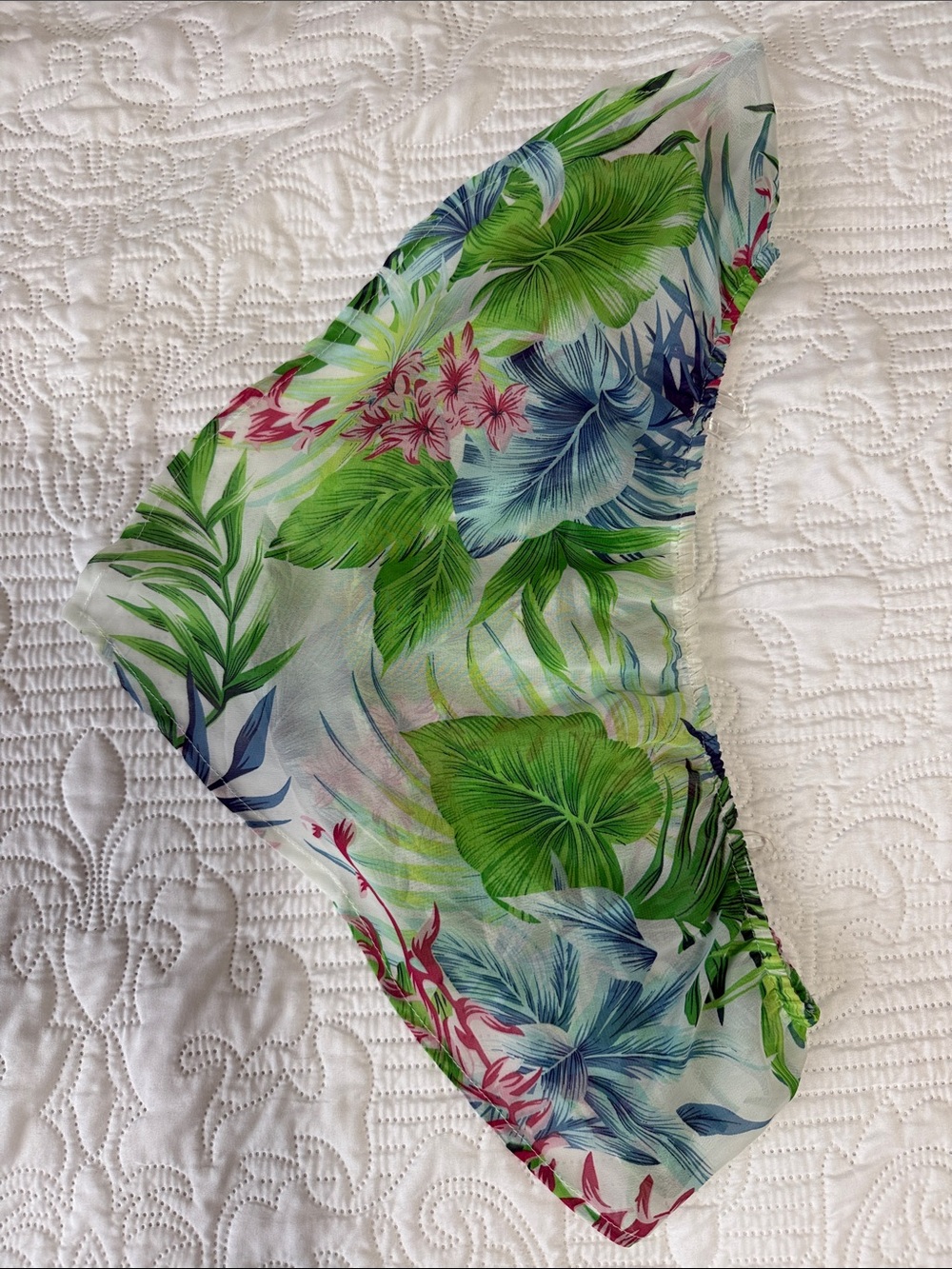 Charlotte Russe Tropical Crop Top